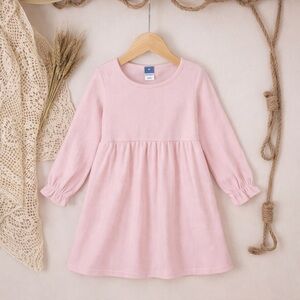 Old Navy Girls Pink Dress Size 5T | Casual Toddler Dress Soft Knit Spring Outfit